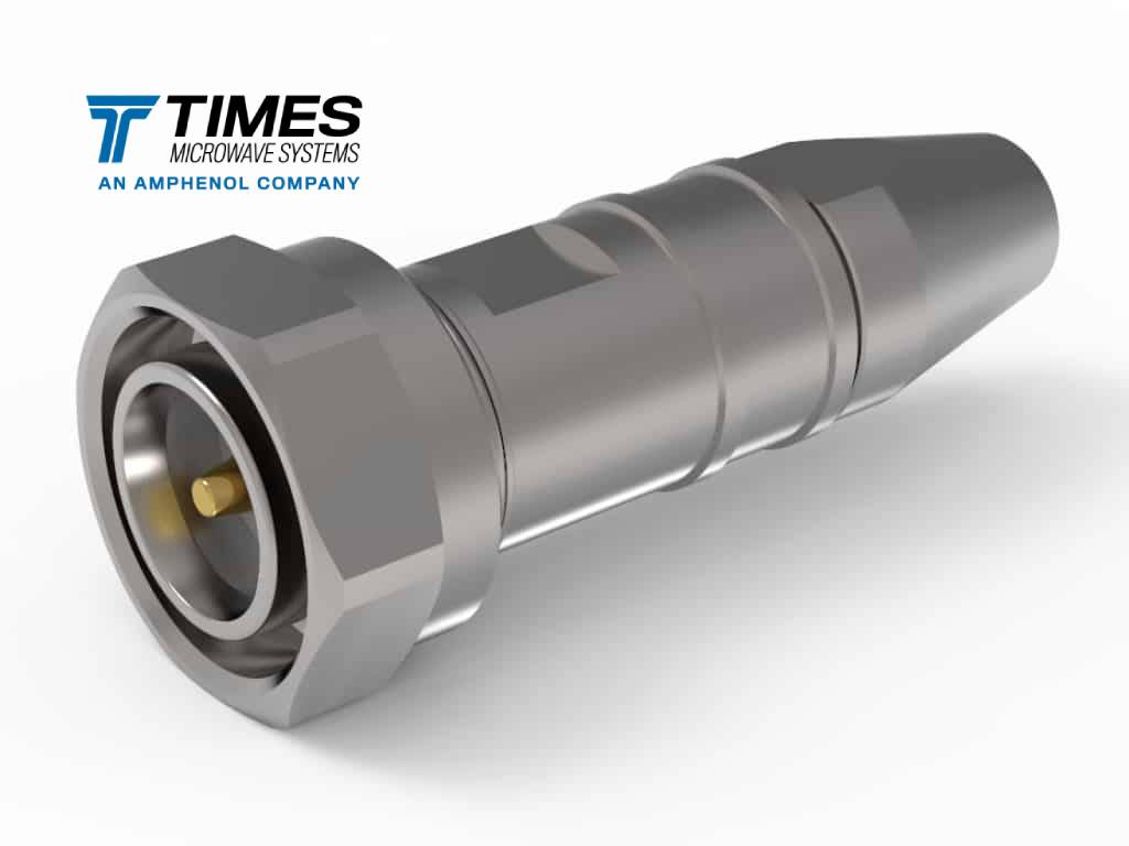 4.3/10.0-male (plug), field install, crimp pin