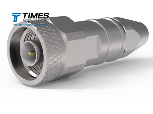 N-male (plug), field install, crimp pin