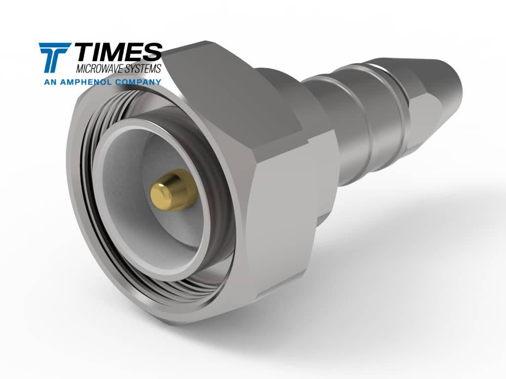 7/16 DIN-male (plug), field install, crimp pin