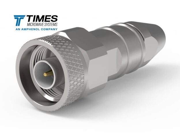 N-male (plug), field install, crimp pin
