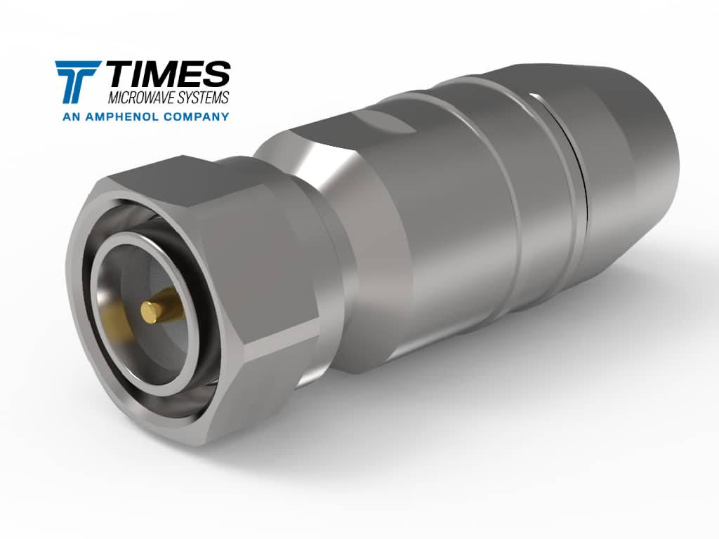 4.3/10.0-male (plug), field install, crimp pin