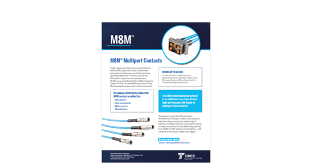 M8M Multiport Contacts Datasheet