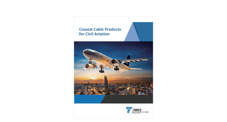 Civil Aviation Solutions Coax Cables Brochure