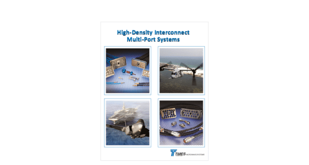 High Density Interconnect Multiport Systems Brochure