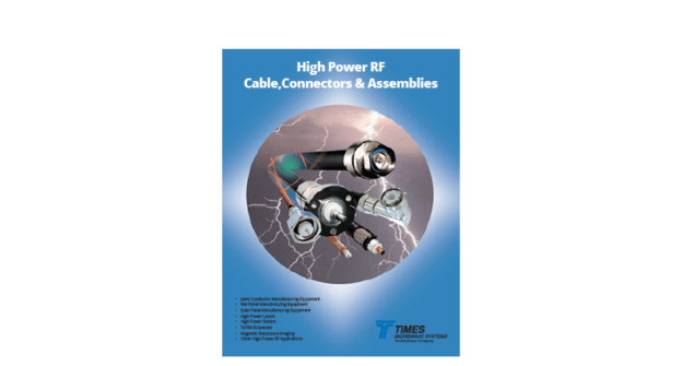 High Power Coaxial Cables Brochure