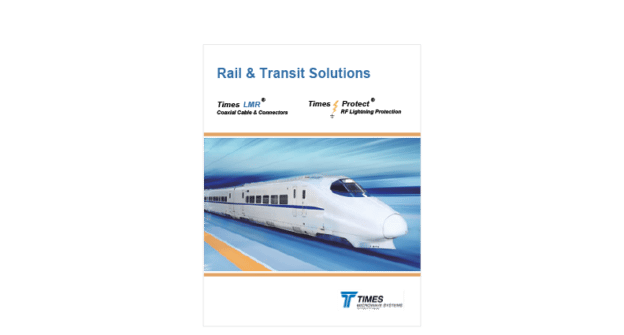 Rail and Transit Solutions Brochure