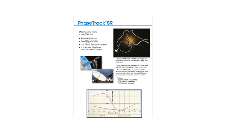 PhaseTrack-SR-047-085-141 Coax Assemblies Datasheet