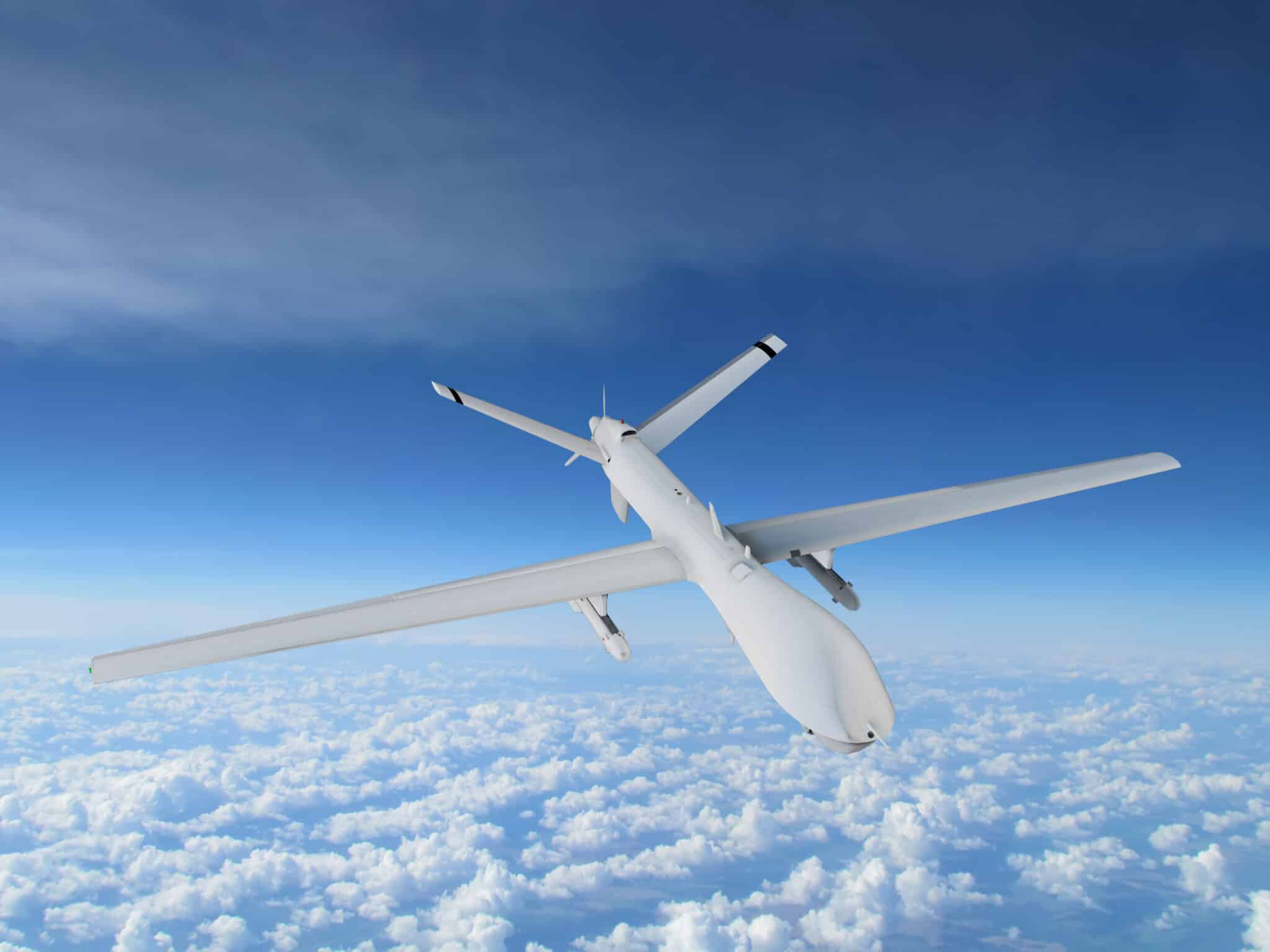 Uav In Flight Unmanned Aerial Vehicle (UAV) | Times Microwave Systems